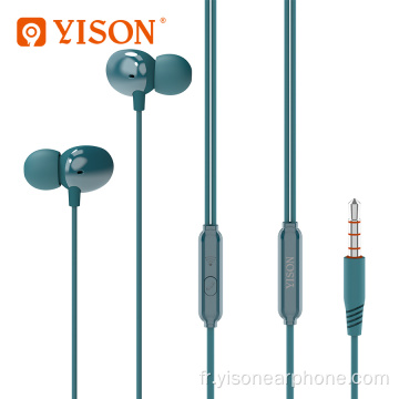 Yison New Release écouteurs filaires mains libres